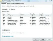 Удосконалені ACL у Windows Vista та Windows Server 2008, Windows IT Pro server