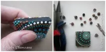 Ліпимо кулон з полімерної глини, Країна Майстрів кулон