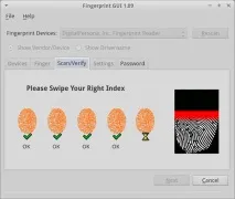Входимо в Linux за допомогою біометричного сканера відбитків пальців – GRIDDER linux