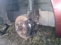 Заміна передніхгальмівних колодок гальмуванні
