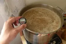 Зернова брага на пшениці рецепт - освітлення, перегонка, приготування рецепт