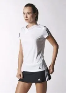 Жіночафутболка Адідас (93) поло, Adidas ClimaLite та ClimaCool, Нео (Neo), ориджинал (Originals), жіночафутболка