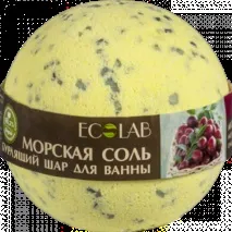 Бомба для ванни Ecolab Морська сіль вирує куля для ванни - «Бомба зі смородини та журавлини! Ягідний ecolab