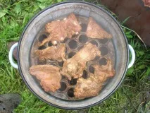 Дачна кухня коптильня своїми руками коптильня