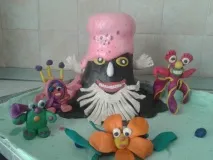Майстер-клас композиція «Фантастичний космос» «Фантастичний космос»