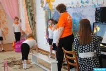 Фізкультурне заняття у підготовчій групі «Ми йдемо у похід» групі
