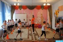 Фізкультурне заняття у підготовчій групі «Ми йдемо у похід» заняття