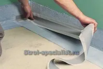 Гідроізоляція підлоги вванній кімнаті вванній