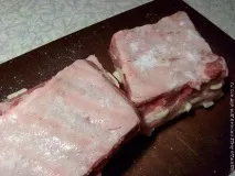 Грудинка, запечена у фользі, рецепти з фото грудинка