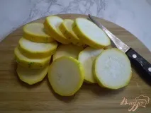 Кабачки мариновані на мангалі. мариновані