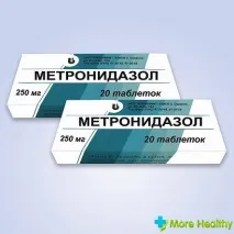Як таблетки Метронідазолу описують таблетки