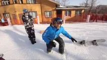 Карвінгові повороти з розвантаженням вниз, Школа сноуборду (Владивосток) школа