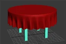 Моделювання скатертини в 3Ds max моделювання