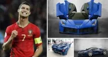 Колекція найшвидших автомобілів Кріштіану Роналду автомобілів