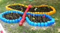 Клумби своїми руками із підручних засобів, LS руками
