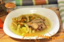 Локшина з куркою по-домашньому. куркою