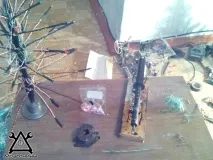 Лка з вбудованою світлодіодною гірляндою своїми руками руками