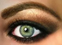 Макіяж для зелених очей з фото, Я - молода мама зелених
