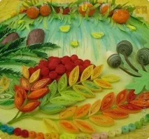 Майстер-клас з квіллінгу Дари лісу дари