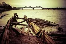 Меліють річки – спливають затонули кораблі меліють