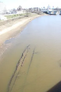 Меліють річки – спливають затонули кораблі річки