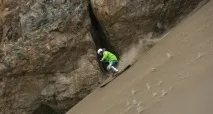 лижах