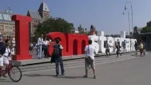 Напис - I amsterda напис