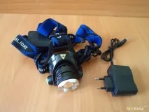 Налобний ліхтар Cree XM-L T6 LED 1600 Lumens налобний