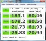 Невелике тестування зовнішнього USB 3 тестування