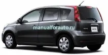 Nissan Note установка сигналізації, точки підключення Ніссан Ноут note