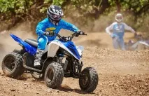 Огляд дитячого квадроцикла Yamaha Raptor 90 2016 квадроцикла