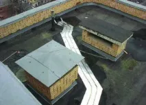 Обігрів водовідвідних воронок на плоских покрівлях. воронок