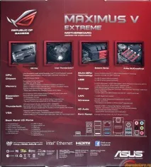 Огляд та тестування материнської плати ASUS Maximus V Extreme плати