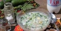 Окрошка на тані чи айрані рецепти з фото, калорійність айрані