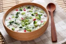 Окрошка на тані чи айрані рецепти з фото, калорійність тані