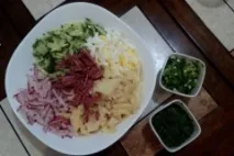 Окрошка на кефірі - 3 покрокові рецепти з фото рецепти