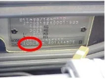 Визначити колір кузова з вина range rover evoque, freelander та інших авто визначити