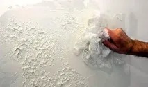Оздоблення декоративною штукатуркою кухні, ванної, коридору, балкону - фото, відео штукатуркою