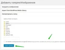 Налаштування, використання плагіна Nextgen Gallery використання