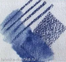 Пастелі зволоження пензлем, Уроки малювання, вчимося малювати, малюємо олівцем, гуашшю, олією малювання