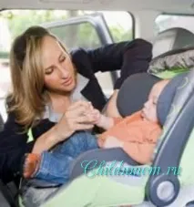 Перевезення дітей в автомобілі, Дитина та Мама мама