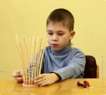 Плетіння простий декоративного кошика, Країна Майстрів кошика