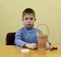 Плетіння простий декоративного кошика, Країна Майстрів декоративного
