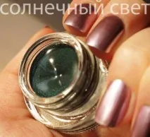 Підводка для очей Bobbi Brown Long-wear gel eyeliner - Фото зеленої підводки і як вона пережила long-wear