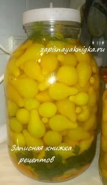 Помідори чері на зиму зиму