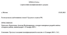 Наказ про підвищення розряду працівнику, Статті, Журнал «Кадрова справа» підвищення