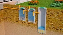Розрахунок септика як розрахувати обсяг та розміри септика