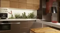 Сучасний дизайн кухні – переваги фасадного шпонування кухні