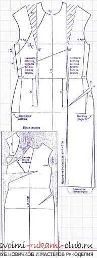 Деякі викрійки суконь 2015 допоможуть пошити вбрання, актуальне в даний час викрійки