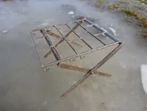 Складаний похідний таган, своїми руками, Блог Андрія складаний